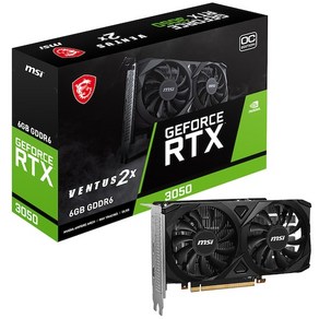 MSI RTX 3050 벤투스 2X 6G OC