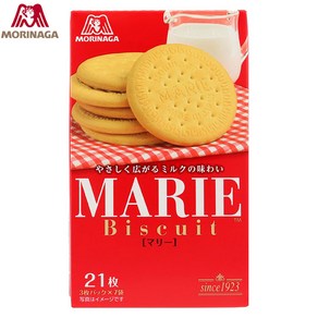 모리나가 MARIE 마리비스켓 21장입 x 5상자, 5개, 0.73g