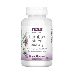 나우푸드 Solutions Bamboo Silica Beauty 90 베지캡슐, 1개, 90정