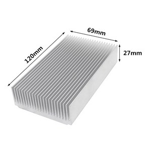 SSD 방열판 압출 알루미늄 라디에이터 쿨러 LED 전자 칩 LCD 집적 회로 냉각 방열, 3.120x69x27mm, 3.120x69x27mm