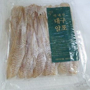 웰빙건어물 삼천포 국산대구알포 한봉 400g 술안주 전거리 주전부리, 1개