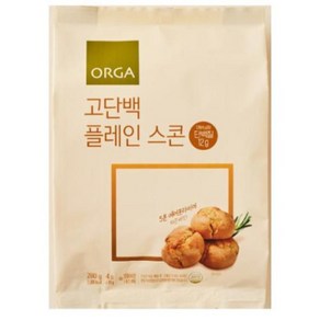 풀무원 고단백 플레인 스콘 (70gx4입) 소문난 학생 모에모에큥 홈캉스 간편식 풍미업, 280g, 1개