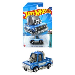 핫 휠(Hot Wheels) 베이직 카 툰드 '83 셰비 실버라드 [3세~] HHF04, 1개