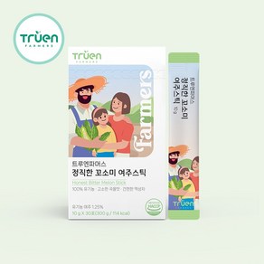 트루엔파머스 정직한 꼬소미 여주스틱, 10g, 1박스, 30개입