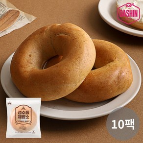 [다신샵] 성수동제빵소 쫄깃 두부베이글 플레인 100g, 10개