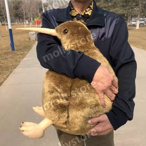 키위새 인형 쿠션 베개 진짜같은 소형 28cm