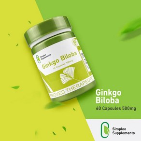 Simplee Ginkgo Biloba Capsule, 1개, 60회분