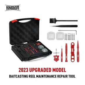 Kingdom Tools Fo Reel 유지 보수 10pcs 베어링 도구 스피닝 릴 수리 키트 베이트 캐스팅 경량 사용