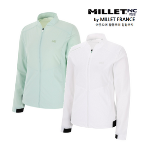 밀레[MILLET] 여성 트레이닝 상의 골프 등산 스포츠 뛰어난 신축성 트리코트 자켓 MVSSF801