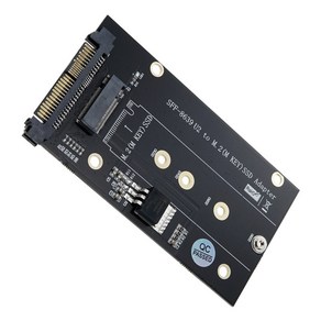 [IH620] Coms U.2(SFF-8639) to M.2 NVMe M KEY SATA SSD 변환 어댑터