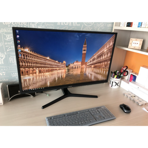 삼성전자 32 UHD LED 모니터, 80.1cm, U32J590