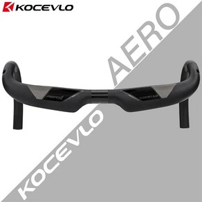 KOCEVLO 에어로 로드 카본 핸들 바 UD 매트 내부 라우팅 자전거 380mm 400mm 420mm 440mm, 2.400mm, 1개