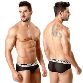 METROMALEWEAR [M2W] Mesh Hip Brief Black Net (5003-48)