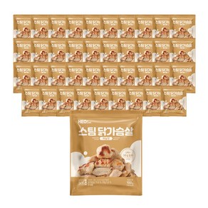 허닭 스팀 닭가슴살 마늘맛 100g, 40개