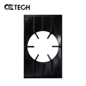 오즈테크 495x300 세라믹 코팅 중앙 두꺼운 상판 화구 업소용 버너 간택기 석쇠 가스렌지 그릴, 1개