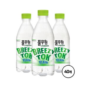 브리지톡 풀무원 스파클링 플레인, 40개, 500ml