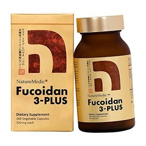 서플리먼트 FUCOIDAN 3-PLUS(후코이단 3 플러스) 후코이단 3-플러스 캡슐 타입 160알 1개 세트 B07D95FL7W, 160정