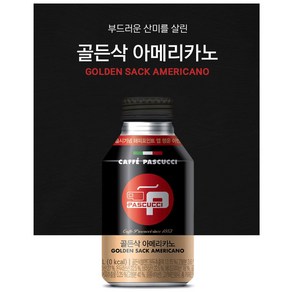 파스쿠찌 골든삭 아메리카노 275ml x 6개 캔커피