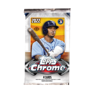 MLB 2022 Topps Heitage Chome 블래스터 팩 트레이딩 카드 야구, 블래스터 팩(4장)