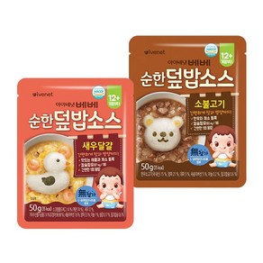 아이배냇 순창한식 된장(150g) 간장 소금 이유식 양념 택1, 4.순한 소불고기1개+새우달걀1개, 150g, 1개