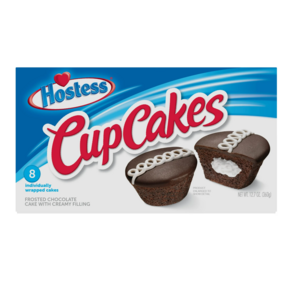 호스티스 컵케익 초콜렛 8개입 HOSTESS Chocolate Cup Cakes, Hostess-Cupcakes-Chocolat-8ct, 1개, 360g