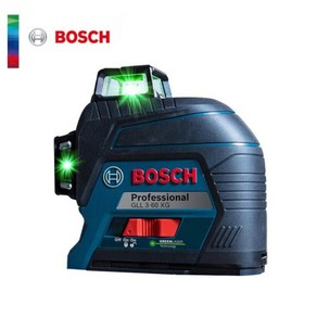 Bosch 전문 레이저 레벨 거리 측정기 방수 방진 3D 3 면 12 라인 그린 빔 그라디언터 GLL30G/Gll3-60Xg