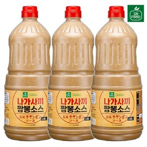 [31마켓] 이엔푸드 나가사끼 짬뽕소스, 3개, 1.8L