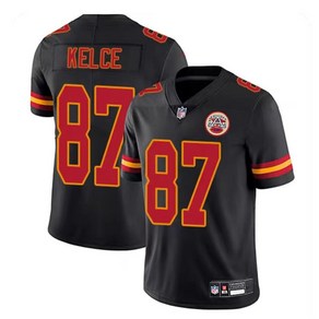 2025 NFL 캔자스시티 치프 켈시 Kelce 미식축구 유니폼 럭비