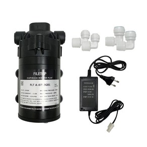 FLT A-0752GB1 SET 부스터펌프 세트 DC24V 130PSI 정수용펌프, 1개