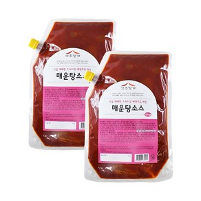 고추명가 매운탕 소스 2kg x 2개