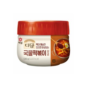 (냉장)[다담]국물떡볶이양념, 2개, 530g