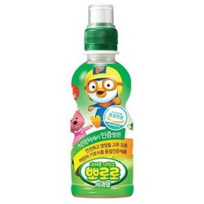 팔도 뽀로로 음료 235ml 24펫 사과 무배, 24개