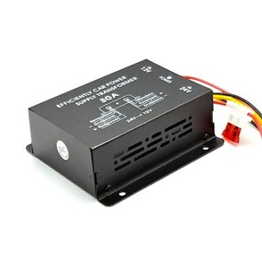 DC컨버터 30A DC24V-DC12V 다운 컨버터 360W 무전기 충전기 차량용 변환기, 1개