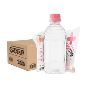 링티제로 무라벨 복숭아맛, 340ml, 20개