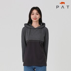 [PAT 여성] 배색 후드 티셔츠_1I26003