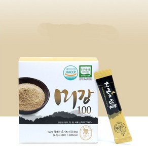 동결건조 미강100(2.8gx60포 유기가공식품 산마을, 164g, 2개