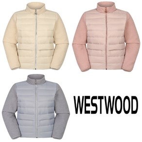 웨스트우드 WESTWOOD 플리스 믹스 다운 자켓 (여자 겨울 경량 자켓) M4/154