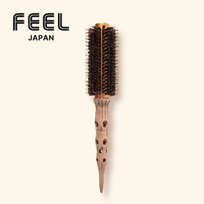 FEEL 전문가용 롤빗 NAP Bush 돈모 열판 브러쉬 원목 브러쉬 260도까지 견디는 드라이빗 5호 (조그립 핀셋 2개 증정), 1개