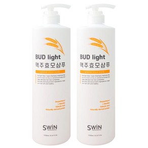 에스윈 버드라이트 맥주효모 기능성 탈모샴푸, 2개, 1000ml