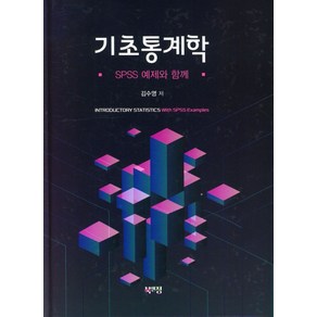 기초통계학:SPSS 예제와 함께, 북앤정, 기초통계학, 김수영 저(저)