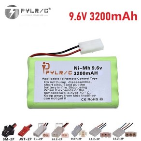 9.6v 3200mah 충전식 배터리 Rc 완구 자동차 탱크 로봇 총 NiMH AA 700mah 팩 Rc 보트 1 피스, 1Pcs Battey