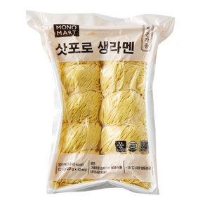 모노 냉동 삿포로 생라면 120g x 10입 1.2kg