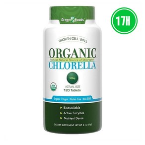 GREVH Chlorella 500mg 클로렐라 비타민 미네랄