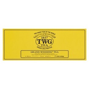 TWG 그랜드 웨딩 홍차 티백, 2.5g, 15개입, 1개