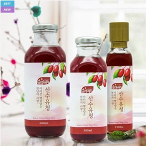 [쏠라베리] 지리산 구례 산수유로 담은 산수유청, 230ml, 1개