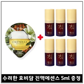 모이스처 슬리핑 마스크 수면팩 (카렌듈라) 구매 / 샘플 수려한) 효비담 진액 에센스 5ml 6개 (총 30ml) 최근제조, 15ml