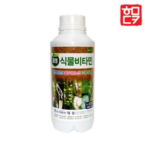 대유 대정식물비타민 500ml +호미닷컴 전용 약수저 세트 미량요소 복합비료, 1개