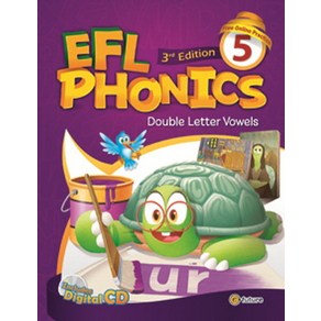 EFL Phonics 5 (with QR):Student Book (Workbook + CD 2장 3rd Edition)