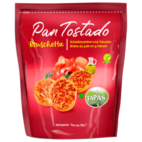 팬 토스타도 Pan Tostado 브루스케타 세라노 비건 토스트빵, 1개, 150g