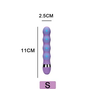 진동 안마기 전동 핸디 마사지기 스트레칭 손목 다리 어깨 허리 근육 Licklip 강력한 G 진동기 플러그, 02 11cm puple, 한개옵션1